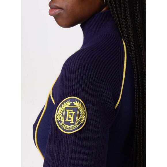 Elisabetta Franchi Dress Woman Blue - Picture 3 of 3